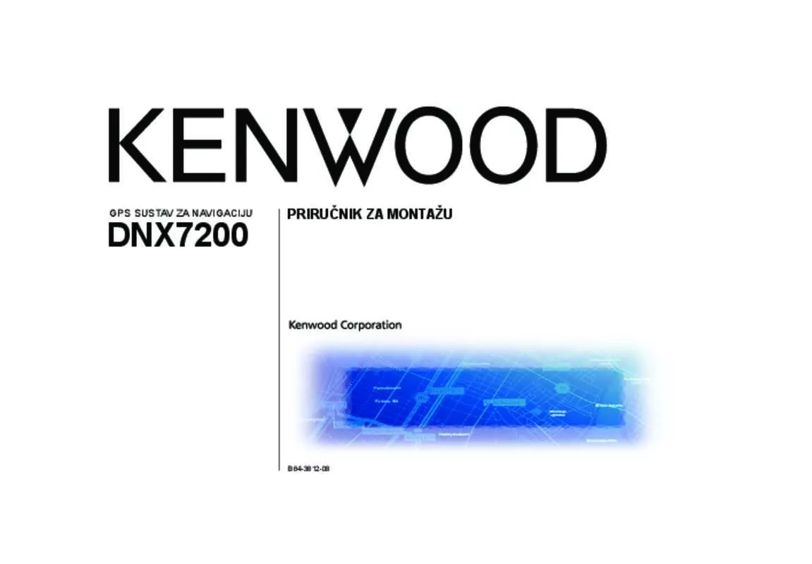 Mode d'emploi KENWOOD DNX7200