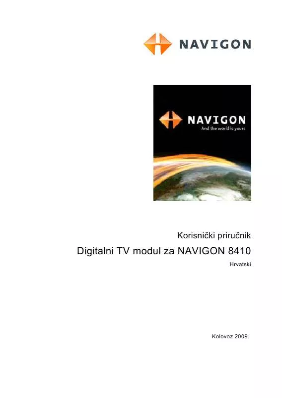 Mode d'emploi NAVIGON 8410