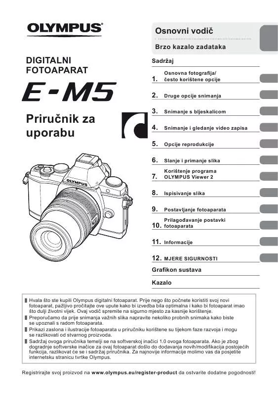 Mode d'emploi OLYMPUS E-M5