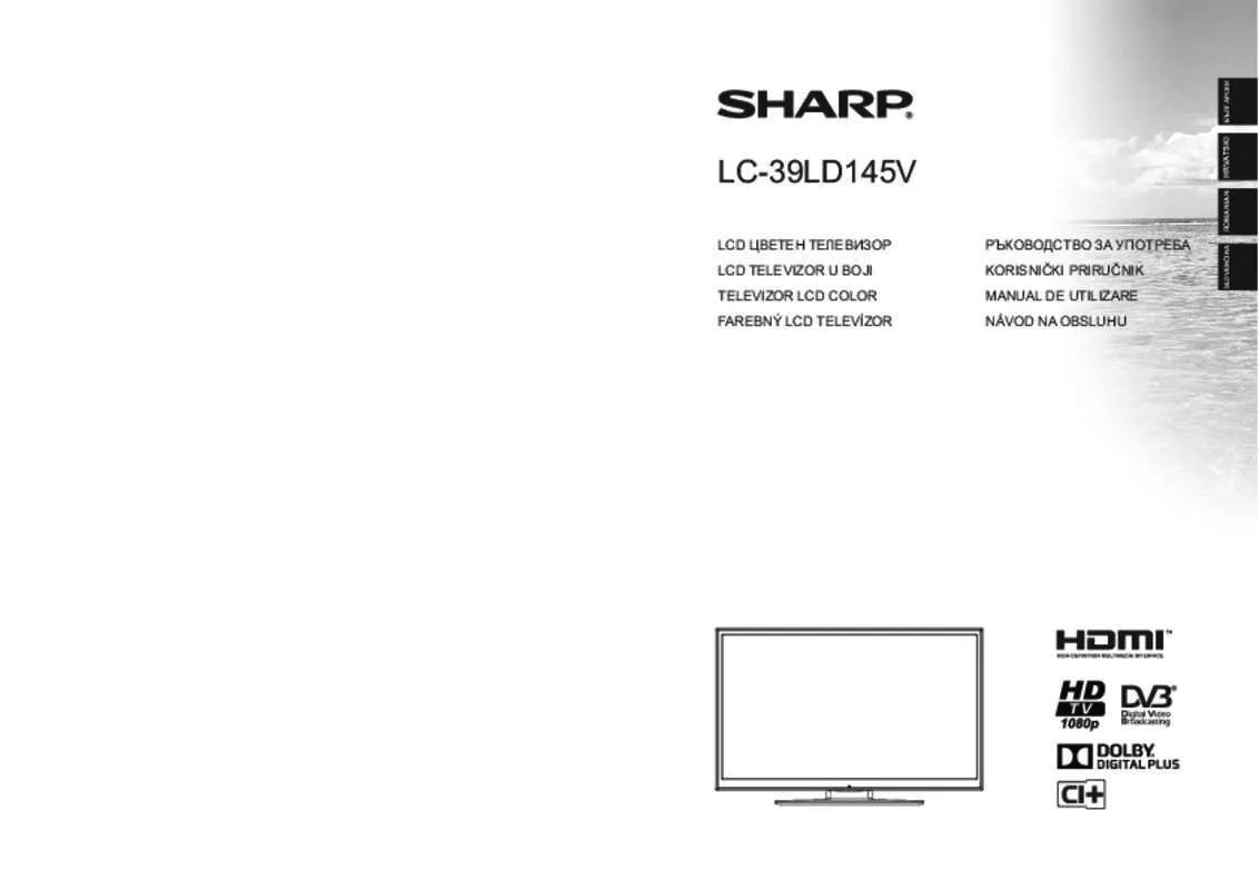 Mode d'emploi SHARP LC39LD145V