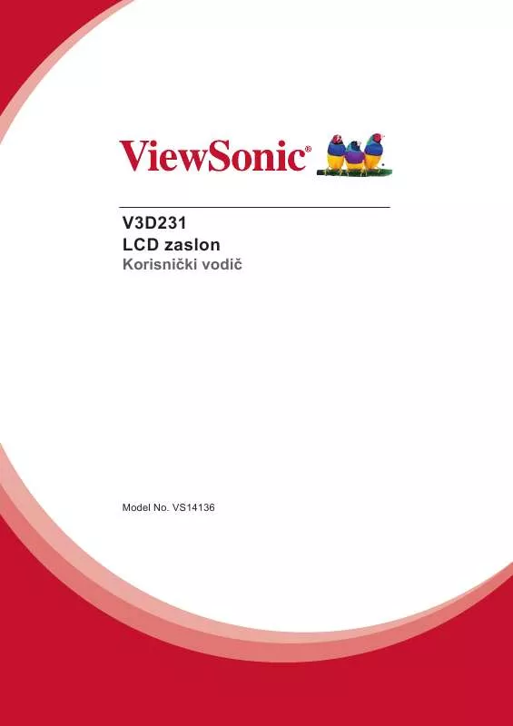 Mode d'emploi VIEWSONIC V3D231