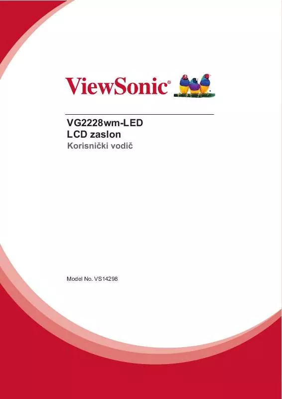 Mode d'emploi VIEWSONIC VG2228WM-LED
