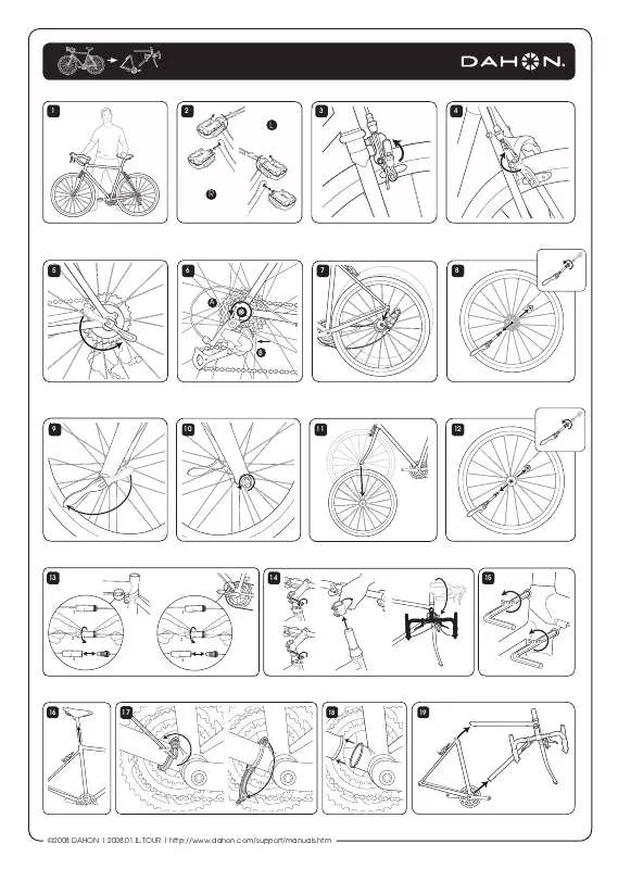 Mode d'emploi DAHON TOURNADO