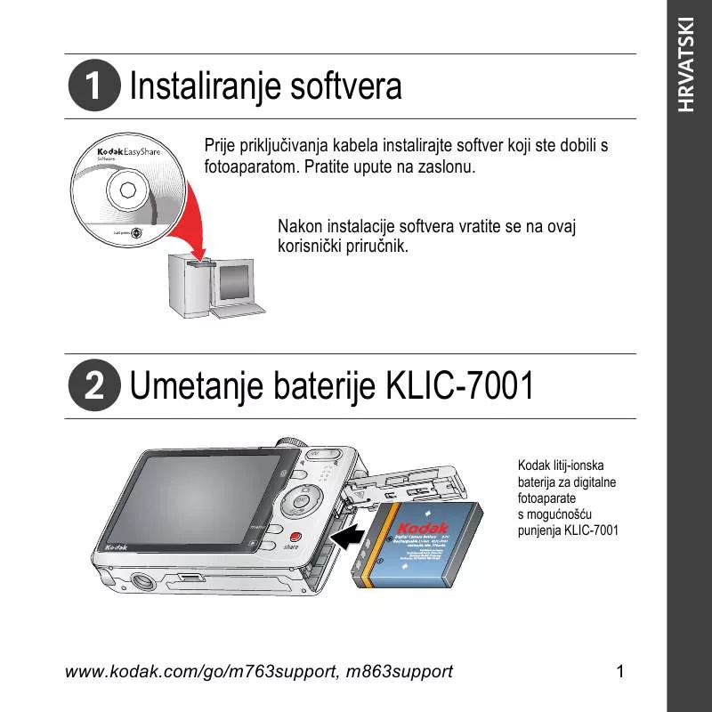 Mode d'emploi KODAK EASYSHARE M763