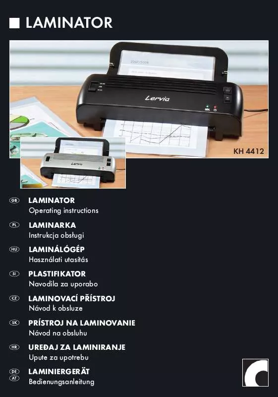 Mode d'emploi LERVIA KH 4412