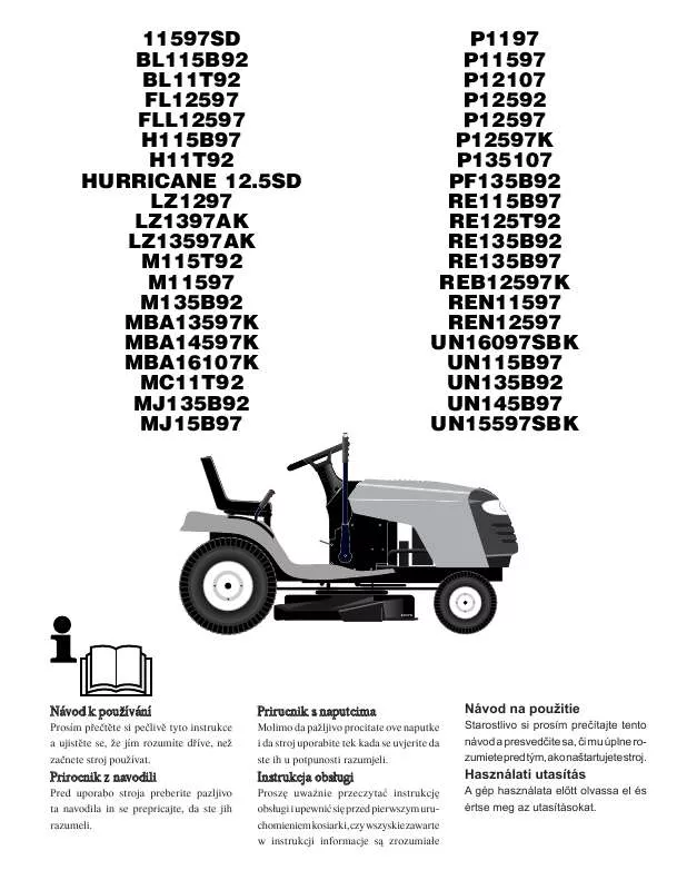 Mode d'emploi MCCULLOCH H11T92