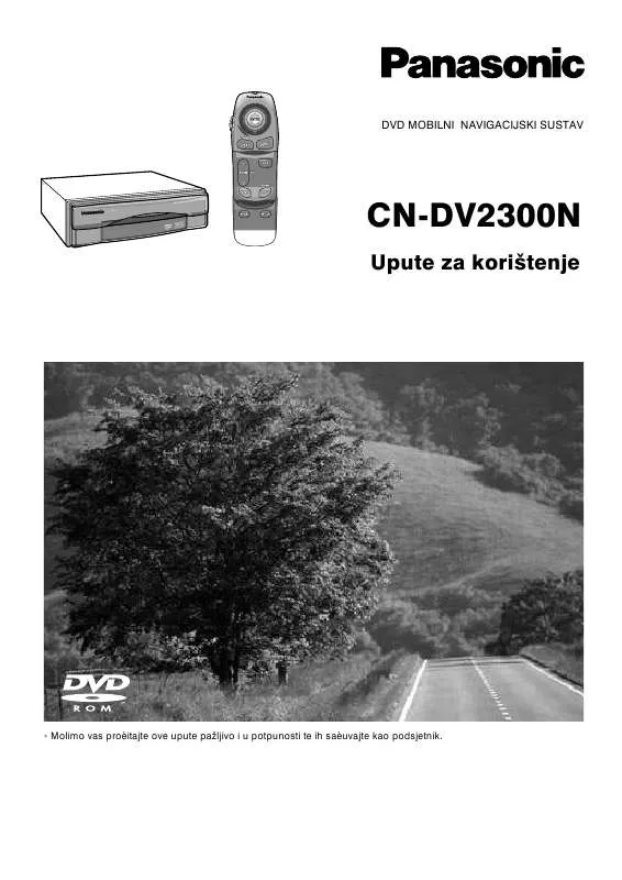 Mode d'emploi PANASONIC CN-DV2300N