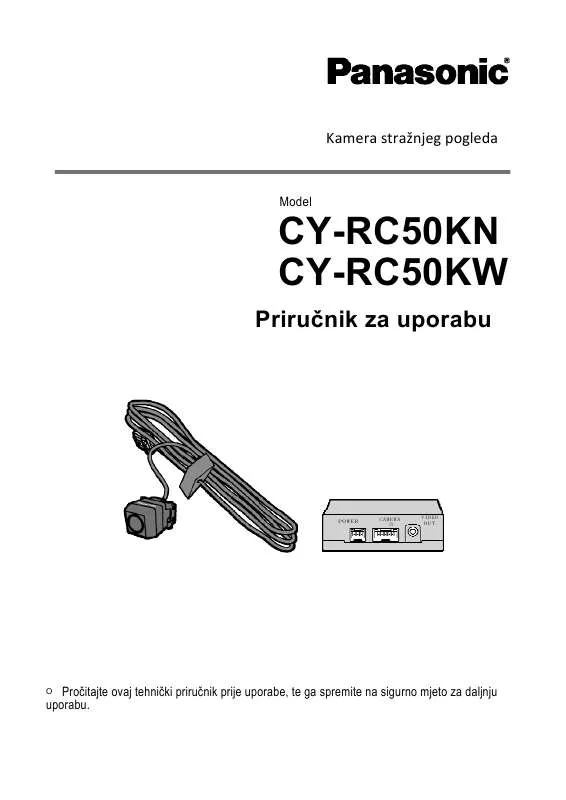 Mode d'emploi PANASONIC CY-RC50KW