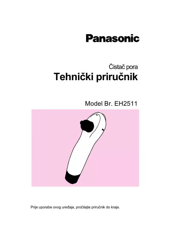 Mode d'emploi PANASONIC EH-2511