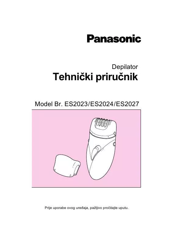 Mode d'emploi PANASONIC ES-2027