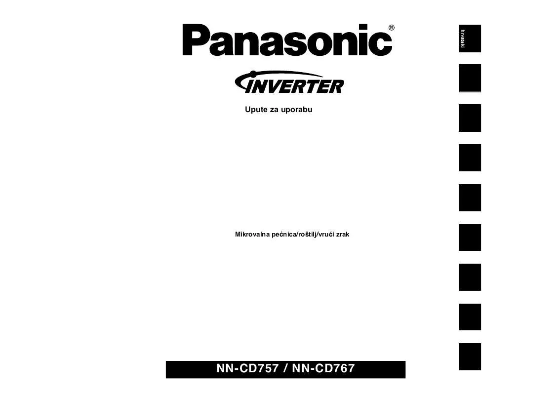 Mode d'emploi PANASONIC NN-CD767