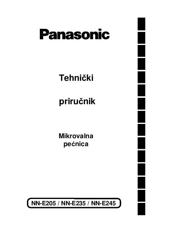 Mode d'emploi PANASONIC NN-E205