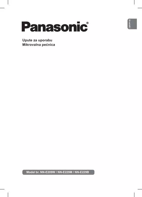 Mode d'emploi PANASONIC NN-E229MMEPG