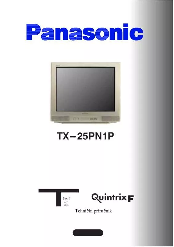 Mode d'emploi PANASONIC TX-25PN1P