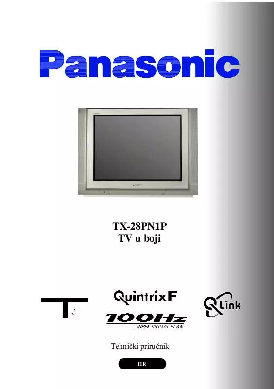 Mode d'emploi PANASONIC TX-28PN1P