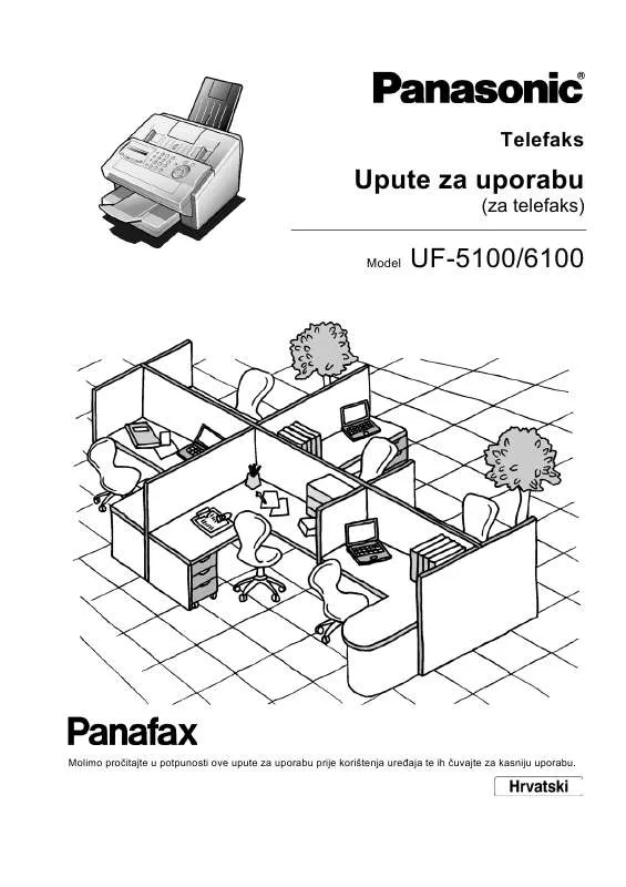 Mode d'emploi PANASONIC UF-6100