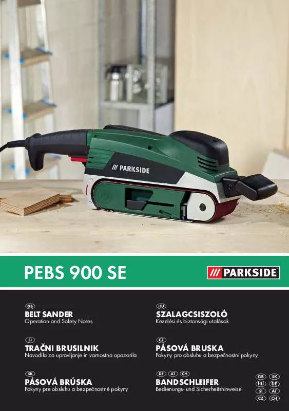 Mode d'emploi PARKSIDE PEBS 900 SE