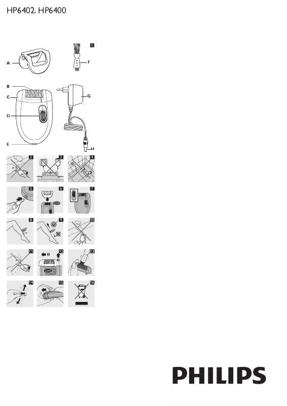 Mode d'emploi PHILIPS HP 6402