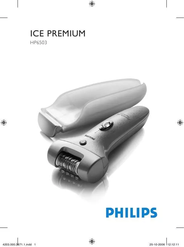 Mode d'emploi PHILIPS HP 6503