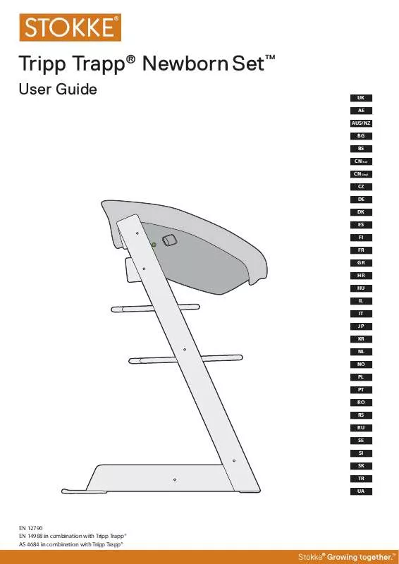 Mode d'emploi STOKKE TRIPP TRAPP NEWBORN SET
