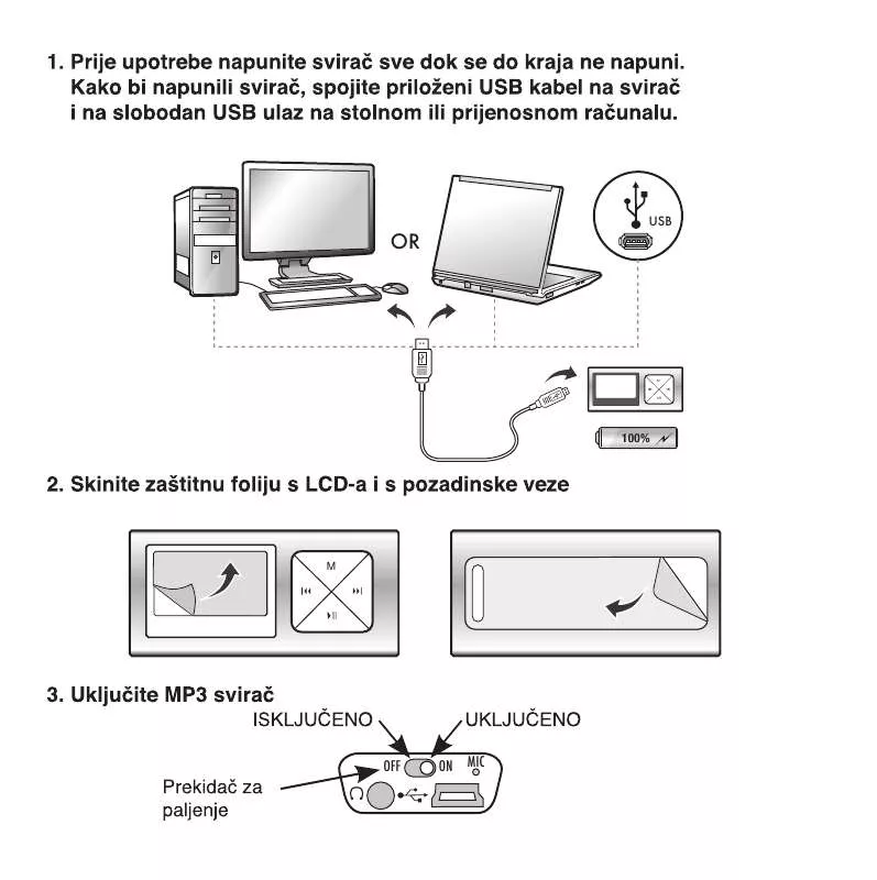 Mode d'emploi SWEEX MP320